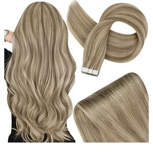 Blonde 22 in tape in extensions